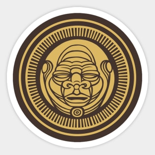 SunGodHead Sticker